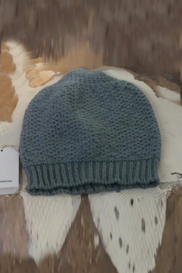 Daniel Andresen beanie BULBUL (7 pure cashmere cyan) (PDA100)